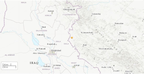 이란 서부 규모 5.5 지진…"31명 다쳐"