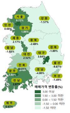 한국감정원 "올해 전국 집값·전셋값 '동반하락' 예상"