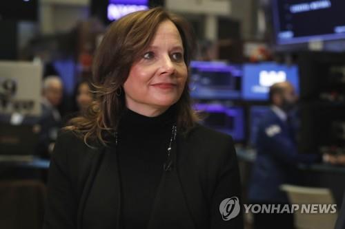 GM CEO "2018실적 기대이상, 새해 더 좋아"…주가 7% 급등