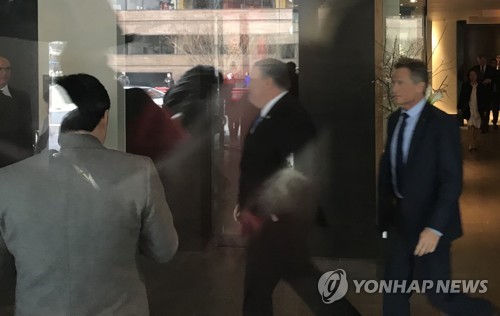 폼페이오-김영철, 워싱턴 고위급회담 시작…2차 정상회담 조율