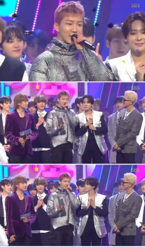 위너, &#39;인기가요&#39; 1위로 5관왕 달성…&#34;더 많은 상 받고 싶다&#34;