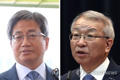 양승태, 검찰출석 직전 '친정' 대법원서 입장발표 논란