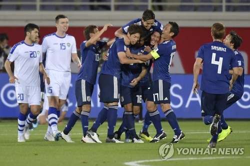 [아시안컵] 일본, 우즈베크에 2-1승…조 1위로 16강