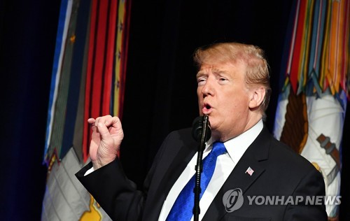 트럼프, 김영철 訪美당일 "날라오는 어떤 미사일도 파괴가 목표"
