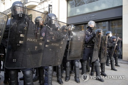 佛 '노란조끼' 9차시위 규모 커지고 폭력성 심해질듯…당국 긴장