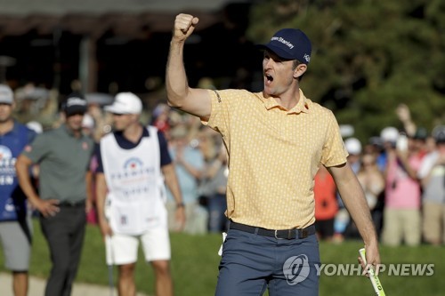 세계랭킹 1위 로즈, 파머스 인슈어런스오픈 우승