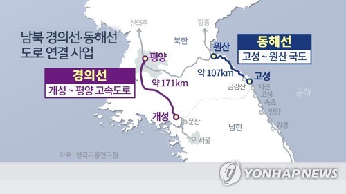 남북, 도로협력 실무접촉…"北관계자, 南도로 시찰 논의"