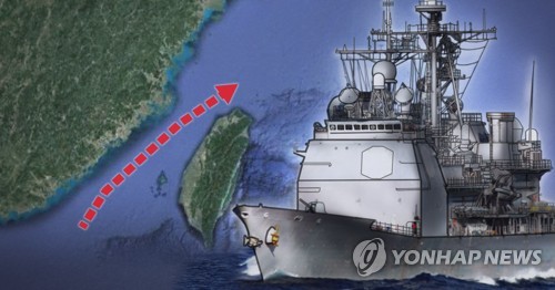 미국 함정 2척 새해 첫 대만해협 통과…'중국 압박용' 해석도