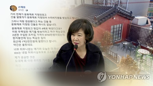 국회로 번지는 손혜원 논란…상임위 소집 줄다리기 지속