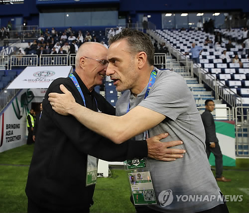 [아시안컵] 에릭손 감독 "한국 승리 축하…우리도 득점 기회 많았다"