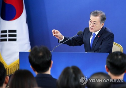 文대통령 "새해 최대과제 고용·혁신…북미회담 後 김정은 답방"