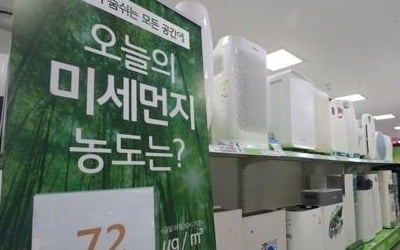 "고맙다 미세먼지?"…공기청정기·에어워셔 브랜드가치 급등