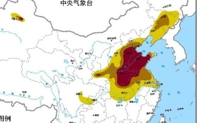 베이징 이어 중국 남부도 스모그…장쑤성 오렌지 경보