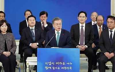 靑, 투자프로젝트 전담반 가동…기업인대화 후속조처 착수