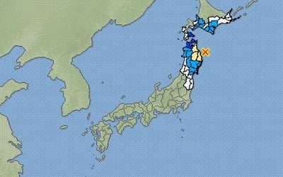 日이와테서 규모 5.7 지진…쓰나미 우려 없어