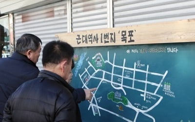손혜원 논란에 유명 관광지된 목포 역사거리