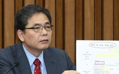 곽상도 의원 '대통령 손자 학적서류' 확보 과정 논란