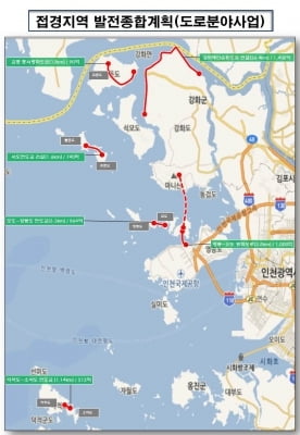 인천시, 강화·옹진군 포함된 접경지역 발전계획 발표
