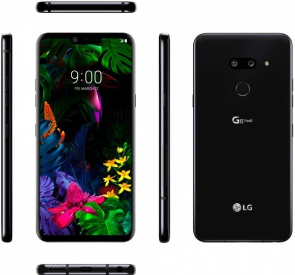 LG G8 씽큐 추정 이미지.