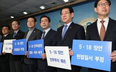 "5·18 폄훼는 민주주의 부정" 박원순 등 시·도지사 15명 공동입장문 발표