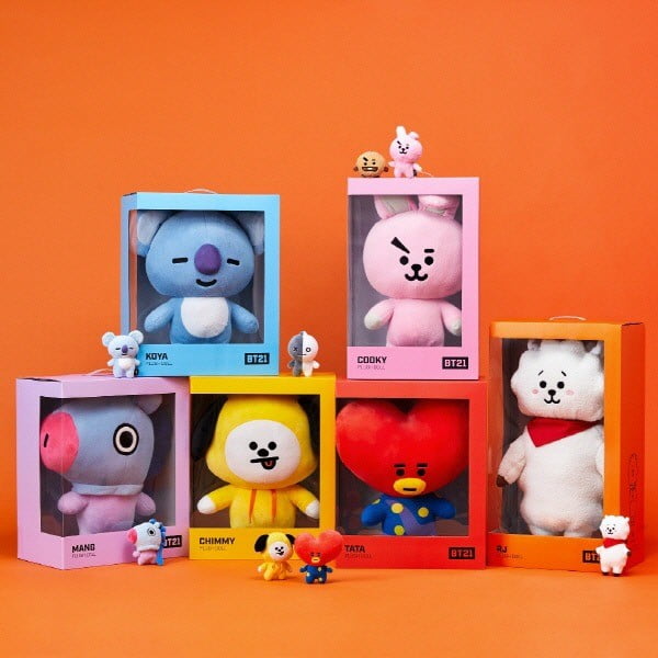 라인프렌즈 'BT21' [사진=라인 제공]