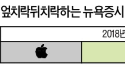 애플·아마존·MS…자고 나면 바뀌는 美 시총 1위