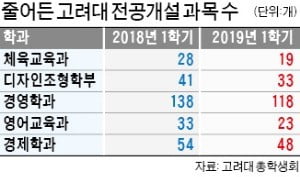 과목 줄이고 겸임 대체…대학, 강사법 '후폭풍'