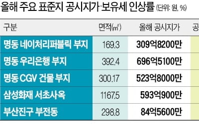 '땅값 1위' 네이처리퍼블릭 보유세 6620만→9936만원