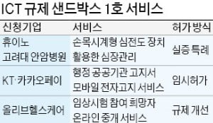 ICT 규제 샌드박스 1호는 '손목시계형 심전도 측정기'