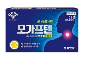 사탕처럼 녹여먹는 목 감기약…삼키면 효과 없어