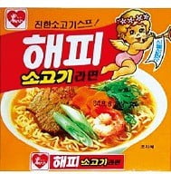 1990년대 초 단종된 농심 ‘해피라면’ 