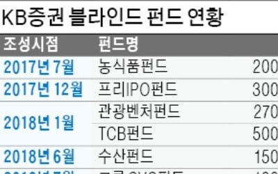 국민연금·SK·KT 자금 등 5510억 운용…KB증권, 블라인드펀드 조성 힘 받는다