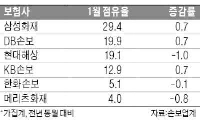 車보험료 대폭 올린 메리츠화재, 점유율 '뚝'