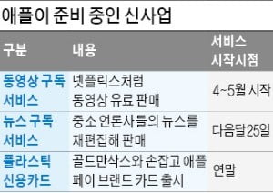 아이폰 판매 부진…애플, 사업 다각화 서둘러