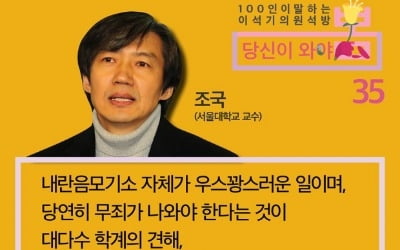 [단독] 조국 청와대 수석까지 끌어들인 '이석기 구명위'