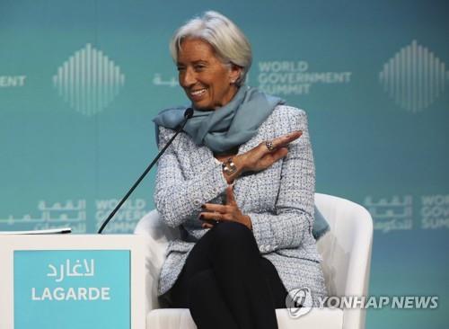 IMF총재, '경제적 스톰' 가능성 경고…"예상보다 성장 더 둔화"