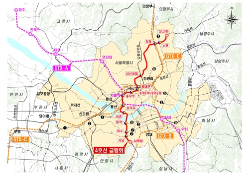 목동∼청량리 잇는 강북 횡단 경전철 만든다…4호선은 급행화