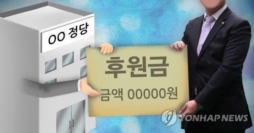 작년 중앙당 후원금 43억7000만원…정의, 17억원으로 2년연속 1위