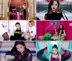 ITZY(있지), 화제성甲…&#39;달라달라&#39; MV 공개 12시간 만에 500만 돌파