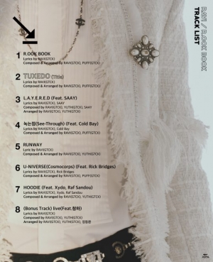 빅스 라비, 새 음반 곡 목록 공개…&#34;음악의 패션화&#34;