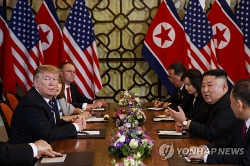 김정은 "비핵화 의지 없으면 오지 않았을 것"에 트럼프 "최고의 답"