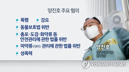 '갑질폭행' 양진호, 변호인 새로 선임…내일 첫 재판