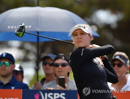 고진영, LPGA 호주여자오픈 준우승…2타 차로 2연패 좌절