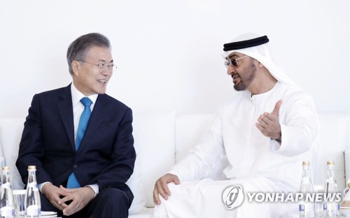 문 대통령 27일 靑서 UAE 왕세제와 정상회담…"신산업·국방협력"