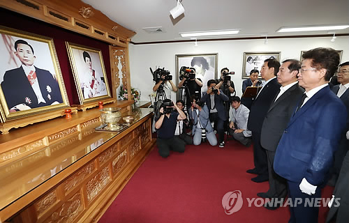 한국당 전대주자, 설 연휴에도 당심잡기 '동분서주'