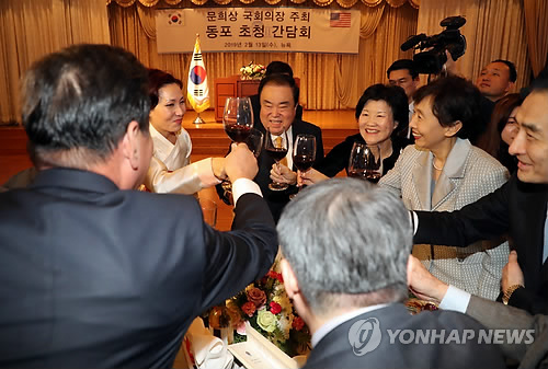 문의장 "한반도 평화정착 문제 해결되면 한국경제 대박"