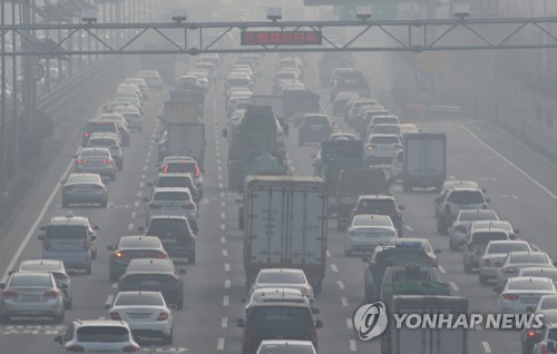 내일 미세먼지특별법 이후 첫 비상저감조치…제주 제외 전국