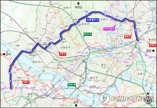 경제성보다 균형발전에 힘 실은 서울시…비강남권 철도망 주력