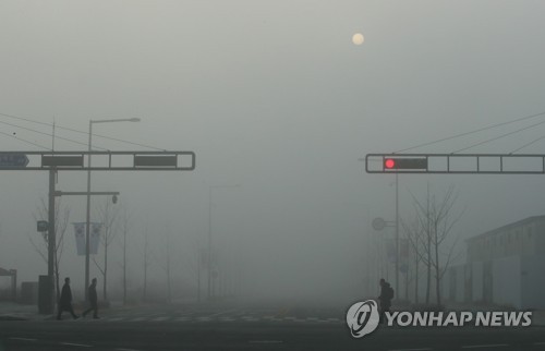 경기도 북부권에 초미세먼지 주의보…"야외활동 자제"