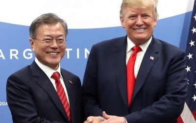 문재인 대통령(왼쪽)과 트럼프 미국 대통령. / 사진=연합뉴스